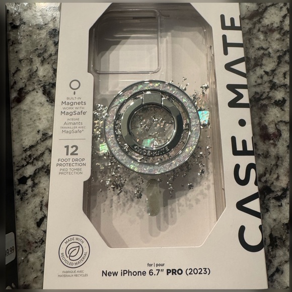 🌟BUNDLE DEAL🌟Case-Mate Touch of Pearl Case & Case-Mate Magnetic Ring Holder🌟 - Picture 9 of 16